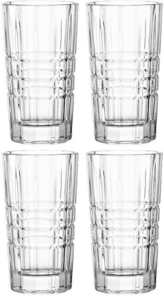 LEONARDO Longdrinkglas SPIRITII, Glas, 260 ml, 4-teilig