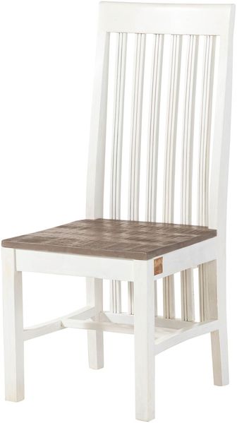 Stuhl Mango 45x51x108 weiß lackiert TOULOUSE #113