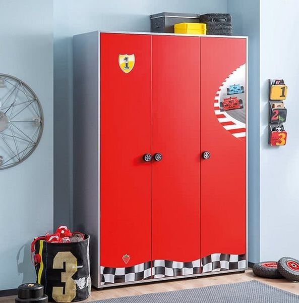 Möbel-Zeit Kleiderschrank RACECUP, 3-türig