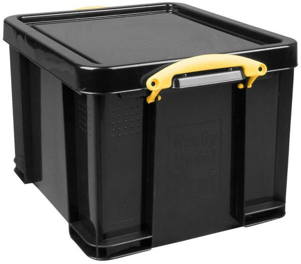 Really Useful Box Aufbewahrungsbox Really Useful Kunststoff-Aufbewahrungsbox recycelt robust stapelbar 64 (1 St)