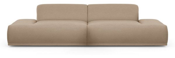 TRENDMANUFAKTUR Big-Sofa Braga, toller Sitzkomfort, Designsofa, in moderner Optik, mit hochwertigem Kaltschaum