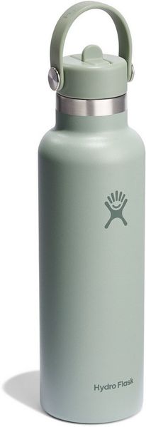 Hydro Flask Trinkflasche 21 OZ Standard Flex Straw Cap, 621 ml, TempShield® doppelwandige Vakuumisolierung