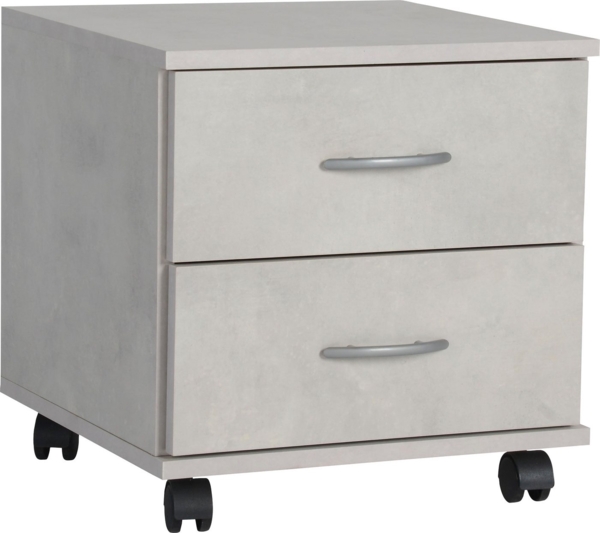 VOGL Möbelfabrik Rollcontainer Barrie, Bürocontainer, Nachtschrank, (1 St), Ausführungen mit/ohne Schubladen, Höhe 41 cm, Made in Germany Bild 1