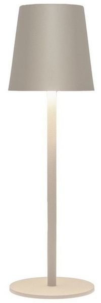 Coen Bakker LED Tischleuchte Portable Light, Dimmfunktion, LED, warmweiß, kaltweiß, neutralweiß, USB touch Dimmer außen sand 27,5cm 34 LEDs