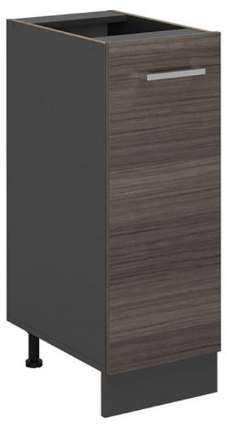 Apothekerschrank R-Line Edelgrau 30 cm ohne Arbeitsplatte Vicco Bild 4
