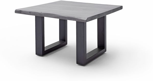 Couchtisch >CARTAGENA< in Akazie grau, massiv lackiert - 75x45x75cm (BxHxT)