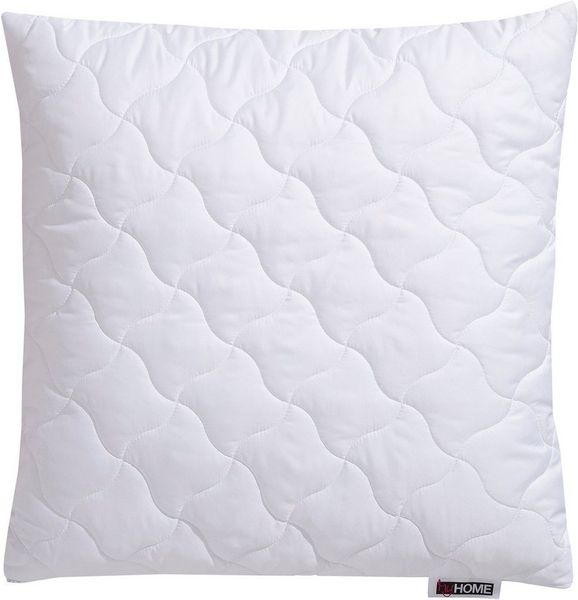 OTTO home Microfaserkissen Fantasy Kopfkissen 40x80 oder 80x80 cm, Made in Germany, Füllung: 100% ökologisches, klimaregulierendes Polyester, Bezug: Polyester, Microfaser oder Baumwolle (ECO), Seitenschläfer, Bauchschläfer, Rückenschläfer, Bezug Polyes...