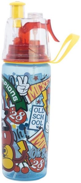 Storline Trinkflasche Disney Mickey Mouse Sprüh-Trinkflasche 575 ml Kinder Wasserflasche
