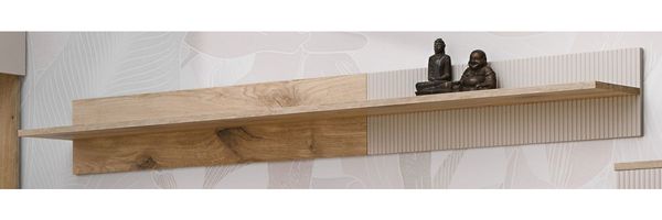 Wandboard Cathlyn in Viking Eiche und Kaschmir 160 cm