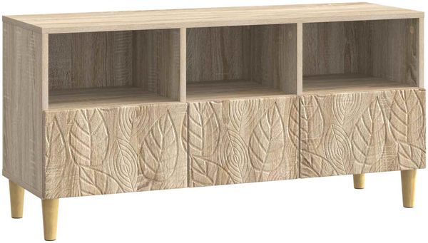 vidaXL TV-Schränk 102 x 34,5 x 50 cm Sonoma-Eiche Holzwerkstoff 895137