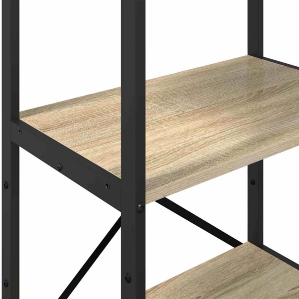 vidaXL Bücherregal Sonoma-Eiche 56 x 34 x 133,5 cm Holzwerkstoff 883869 Bild 7