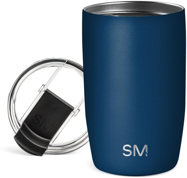 Simple Modern Thermobecher Kaffeebecher to go mit Klappdeckel | Isolierter Edelstahl-Kaffeebecher | Geschenke für Frauen und Männer | Voyager | 350ml | Slumberland