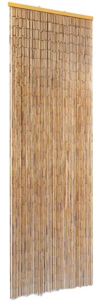 vidaXL Insektenschutz Türvorhang Bambus 56 x 185 cm 43720