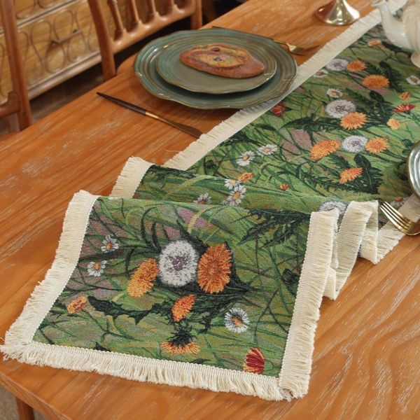 ABC Tischläufer, mehrfarbig, Baumwolle / Textil, 200 x 31 x 31 cm