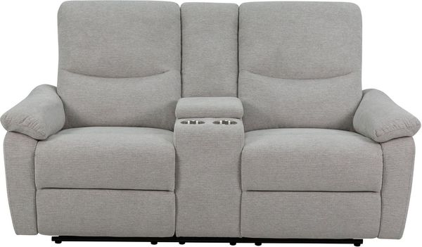 Home affaire 2-Sitzer ODILON, 2er-Kinosofa, TV-Sessel, Mulitmedia-Sofa, Struktur, USB A/C, Relaxfunktion manuell u. elektrisch, Getränkehalter, Staufach
