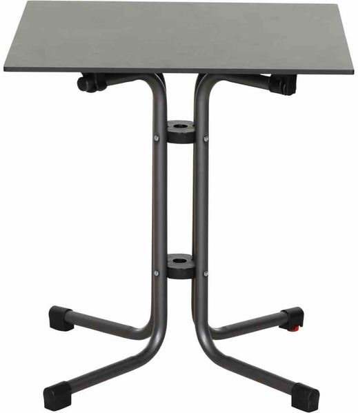 Klapptisch >Sola< in matt-anthrazit, dark stone - 65x71x65 (BxHxT) Bild 4