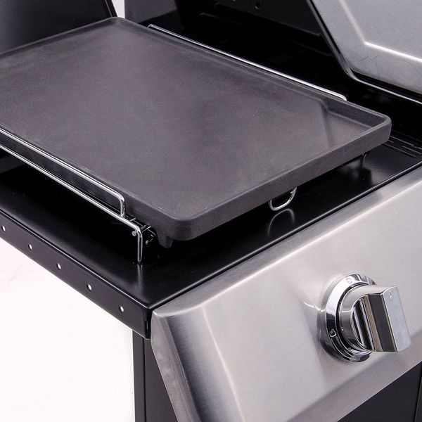Char-Broil 140 515 - Gussgrillplattenaufsatz für Seitenbrenner alle Char-Broil Modelle.