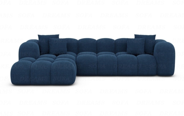 Sofa Dreams Ecksofa Stoffsofa Eckcouch Polster Eck Sofa Formentera L Form kurz Stoff, Loungesofa Bild 2