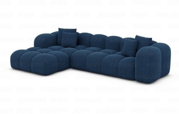 Sofa Dreams Ecksofa Stoffsofa Eckcouch Polster Eck Sofa Formentera L Form kurz Stoff, Loungesofa Bild 4