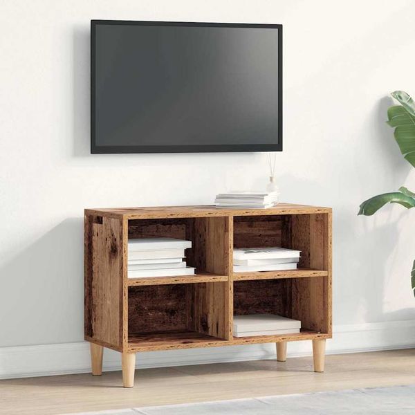 vidaXL TV-Schränk Altholz 69,5 x 30 x 50 cm Holzwerkstoff 862581