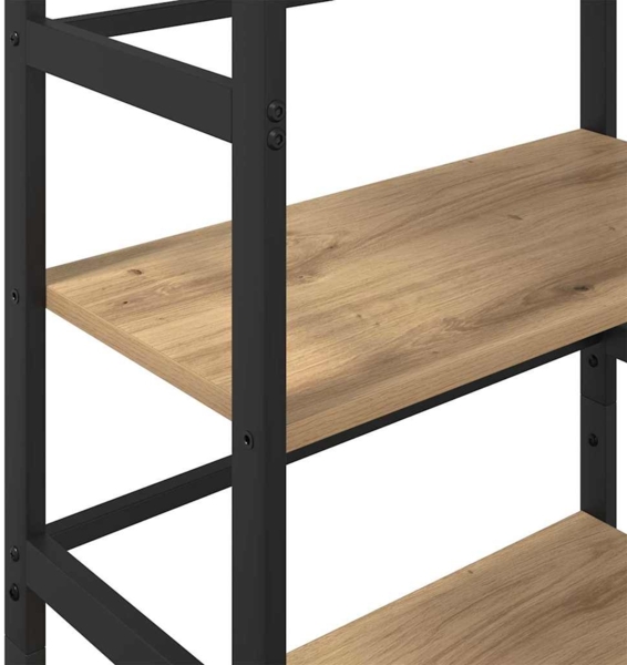 vidaXL Bücherregal Artisan-Eiche 60 x 29,5 x 115 cm Holzwerkstoff 883927 Bild 7