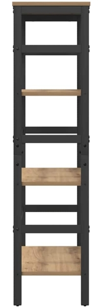 vidaXL Bücherregal Artisan-Eiche 60 x 29,5 x 115 cm Holzwerkstoff 883927 Bild 5