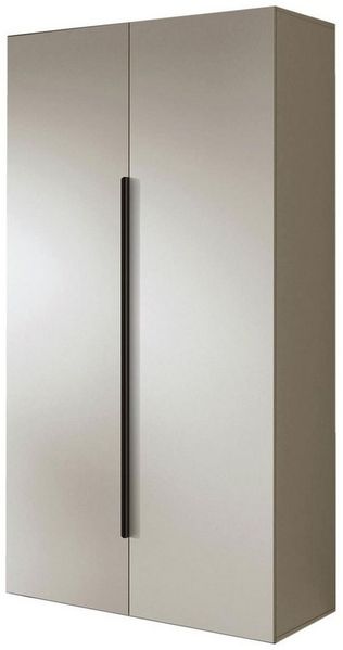 Compleo Kleiderschrank zwei Türen, Aufsatz als Option, Drehtürenschrank STELLS