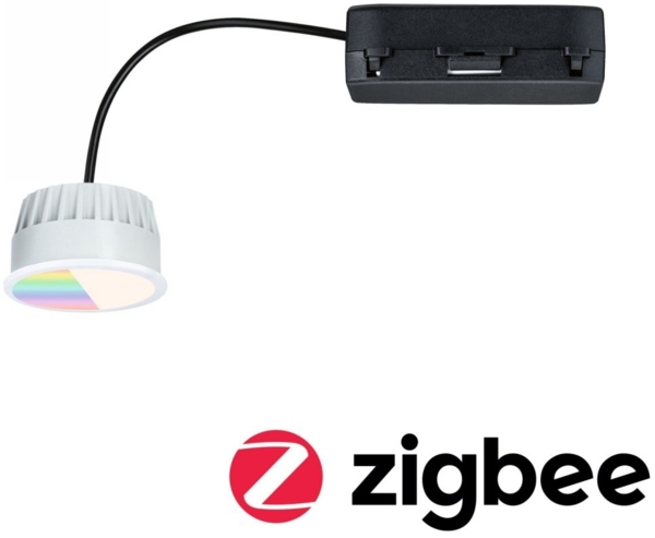 Paulmann 92452 LED Coin Zigbee RGBW 500lm 2200-6500K Satin dimmbar