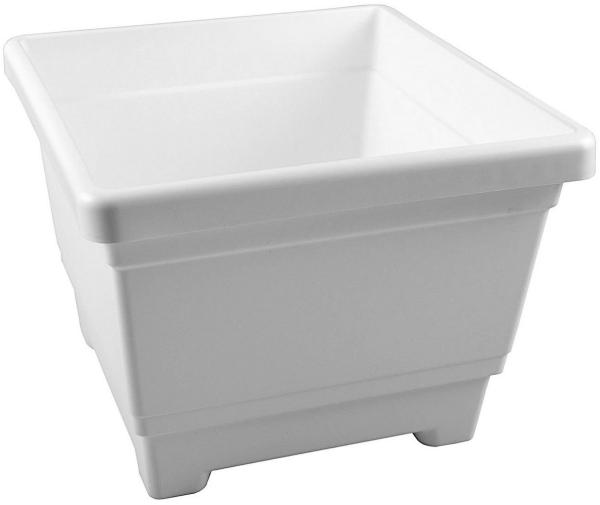 Blumenkübel weiß Blumenkasten Pflanzkübel Blumentopf Pflanztopf