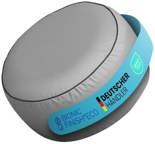 Bestlivings Bodenkissen Sitzpouf Outdoor Ø54cm, Belastbarkeit: bis 100kg, wasserabweisend, 100% Polyester (Bezug)