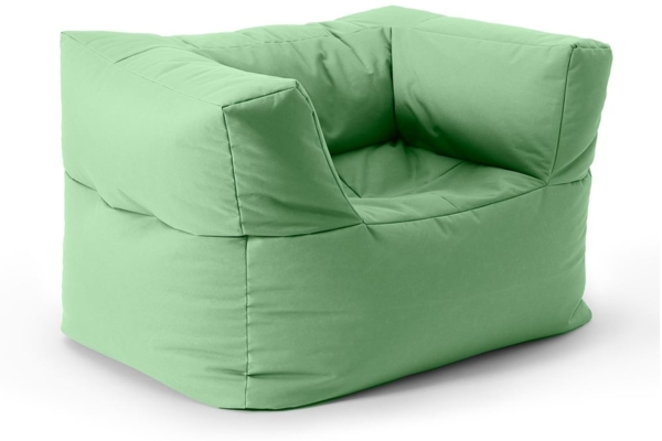 Lumaland Sitzsack-Sessel Modular 96x72x70cm pastellgrün