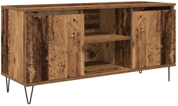 vidaXL TV-Schränk Altholz 104 x 35 x 50 cm Holzwerkstoff 881932