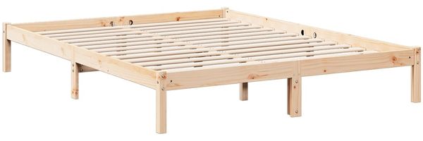 vidaXL Massivholzbett Extra Lang ohne Matratze 160x220 Kiefernholz 852422 Bild 6