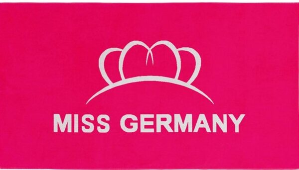Miss Germany Strandtuch Miss Germany, Velours (1-St), Velours, mit großem Logo-Motiv Bild 2