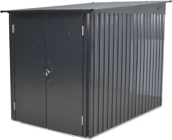 tepro Metallgerätebox Fahrradbox Bike & More Midi,anthrazit,Maße: 142 x 197 x 157 cm