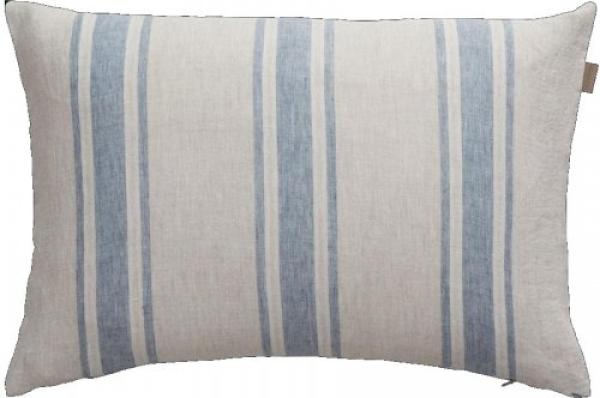 Gant Home Kissenhülle Linen Stripe Cushion Waterfall Blue (40x60 cm) 853099701-406