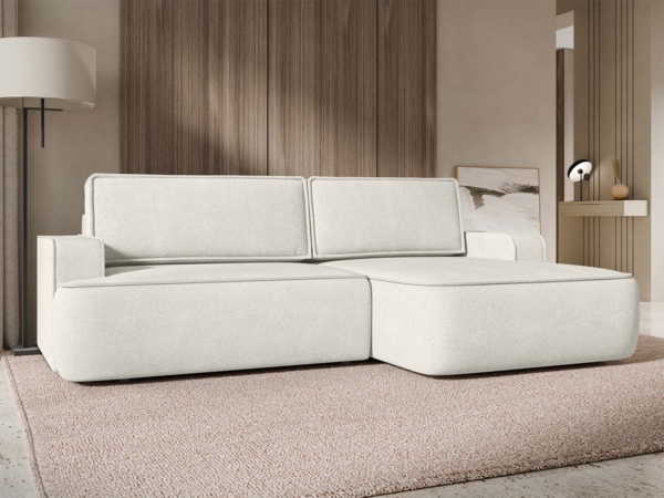 Ecksofa Mrowin (Farbe: Velo 623, Seite: Rechts)