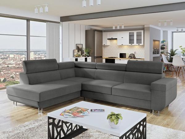 Ecksofa Fonti, Seite: Links, Farbe: Manila 16