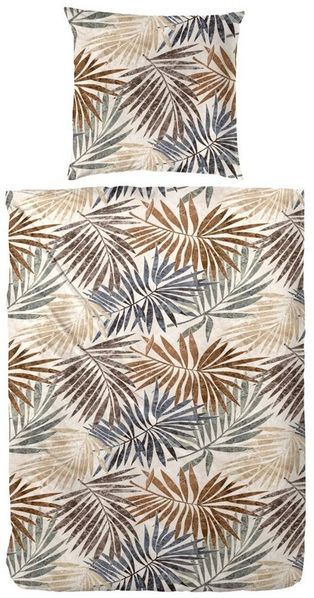 Primera Bettwäsche Mako-Satin Bettwäsche Boho, Mako-Satin, 1 teilig, im natürlichen Boho Style