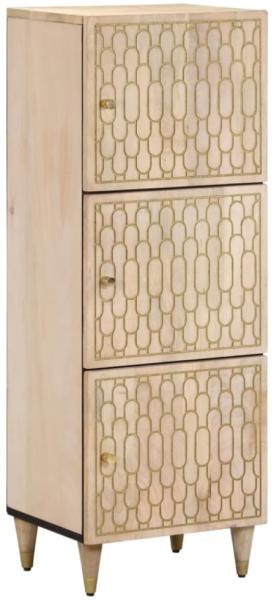 vidaXL Highboard 40x33x110 cm Massivholz Mango 358277