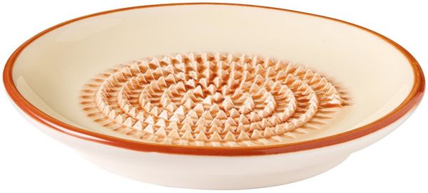 Tellerreibe Keramikreibe Knoblauchreibe Gewürz Reibe Cilio CARAMELLO 108378