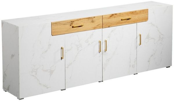 SOFTWEARY Sideboard Breite 208 cm