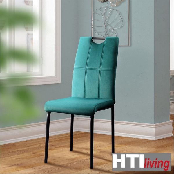 HTI-Living Esszimmerstuhl Stuhl Denton Velvet Grün (Stück, 1 St), Esszimmerstuhl Samt