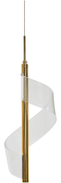 LED Hängeleuchte SARELA Metall Gold