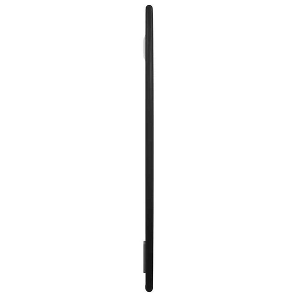 Wandspiegel, Badspiegel Schwarz Ø 30 cm Rund de7096 Bild 4