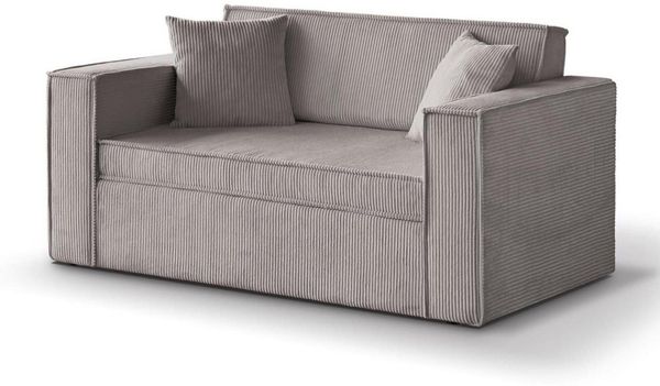 Beautysofa Schlafsofa Dave II, Die Lieferung gilt für die Einbringung in die Wohnung, Liegefläche 188 x 122 cm, Bettkasten, Loungesofa mit Relaxfunktion, Bettfunktion