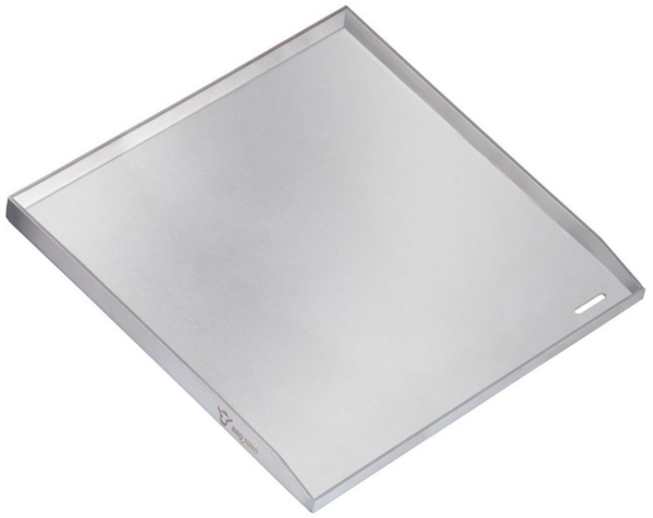 BBQ-Toro Grillplatte Edelstahl Grillpfanne, 40 x 41,5 cm, BBQ Plancha, Grillblech (1-St), Einfache Reinigung