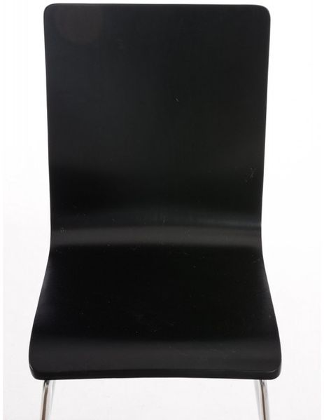 Besucherstuhl Pepe 1 Stuhl Schwarz Bild 4