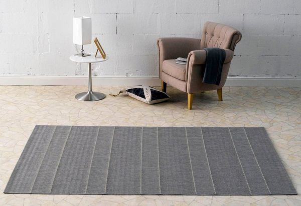 In & Outdoor Flachgewebe Teppich Fürth grau - 120x170x0,8cm