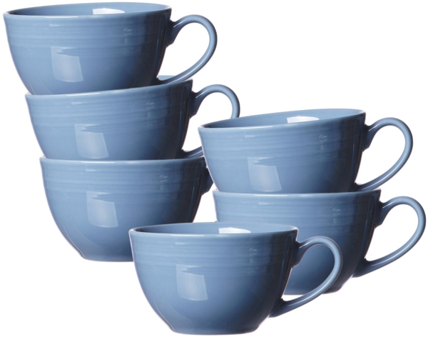 Ritzenhoff & Breker Levi Kaffeetasse 220 ml blau 6er Set